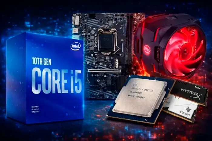 KIT PROCESSADOR + PLACA-MÃE + COOLER + 16GB DUAL CHANNEL DDR4