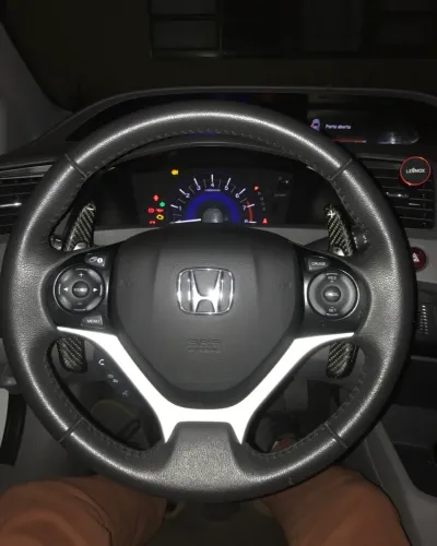 Extensor Paddle Shift Par em Carbono Civic G9