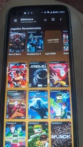 Vendo moto G 100 com emulador vários jogos já estalados