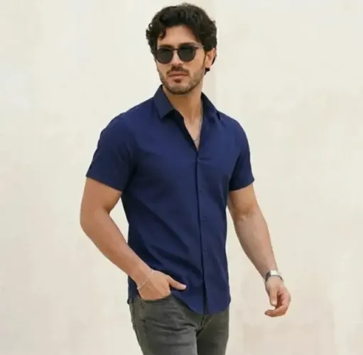 Camisa de botão