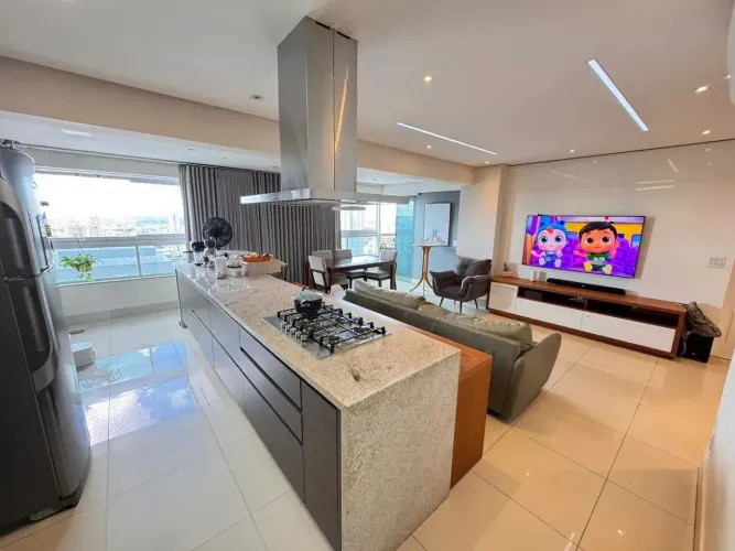 Apartamento à Venda no Setor Bueno | 116 m², 3 Suítes, Varanda Gourmet e 2 Vagas Paralelas