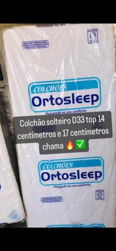 Colchao d33 solteiro 