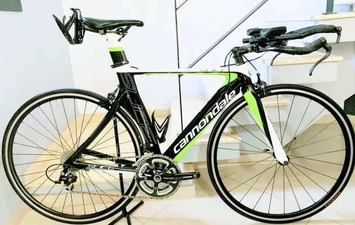 TT Cannondale(51) Slice Carbon, Shimano 105 10v(18xCartão). Trocas 10k