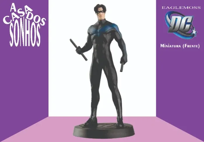 Coleçao de Miniaturas DC Eaglemoss Asa Noturna Nº 17