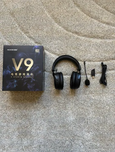 Fone gamer sem fio (mchose v9pro)