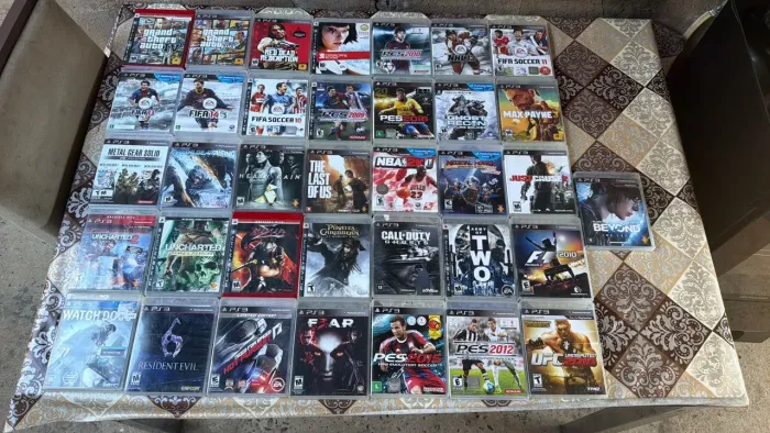 Lote 36 jogos de ps3 midia fisica
