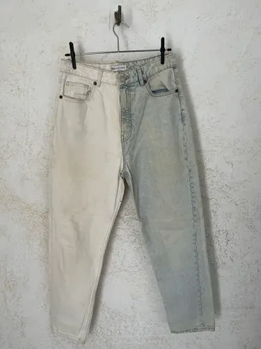Calça Zara Bicolor