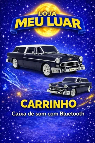 Carrinho com Bluetooth 