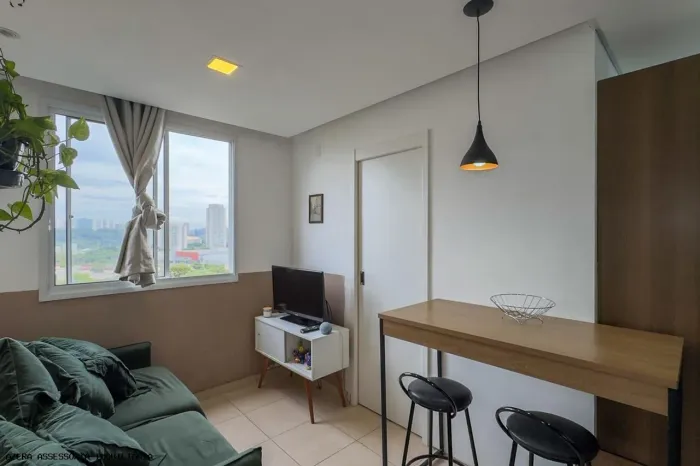 Apartamento Mobiliado para Locação em São Paulo, SANTO AMARO, 2 dormitórios, 1 banheiro
