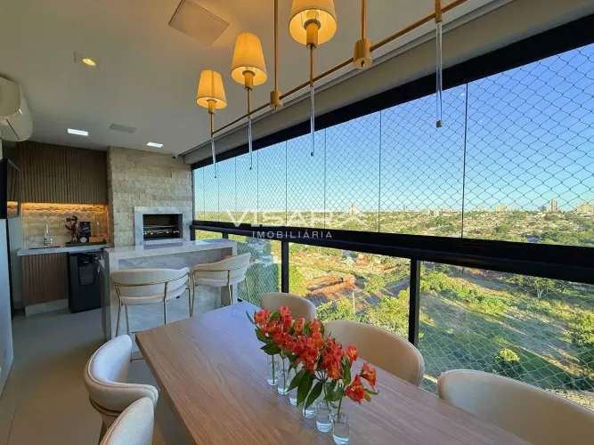 Apartamento com 03 suítes à venda no Euro Garden Residence Resort em Dourados/MS