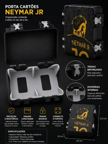 Caixa para Armazenar Figurinhas copa fifa 225