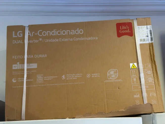 Ar-condicionado LG 12 mil btus dual inverte voice Wi-Fi