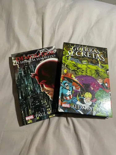 Livros originais marvel 