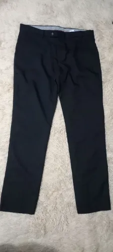 Calça preta social slim - tamanho 50 - preta