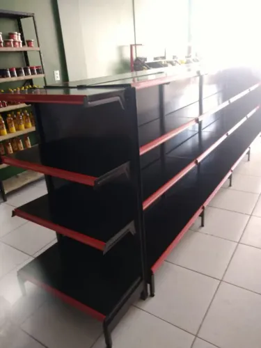 Gôndolas pra comércio novas direto de fábrica em 10x sem juros