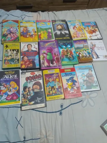 FITAS VHS E 3 DVD