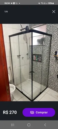 Recuperação de box de banheiro 