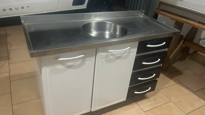 Pia completa Aço Frete grátis