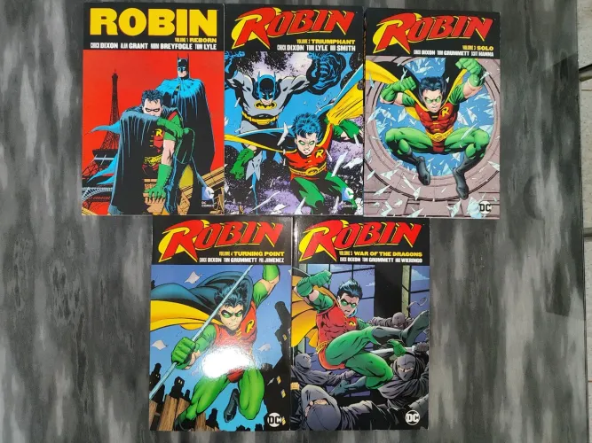 Robin TPBs em INGLÊS - Do 1 ao 5 - Não vendo separado 