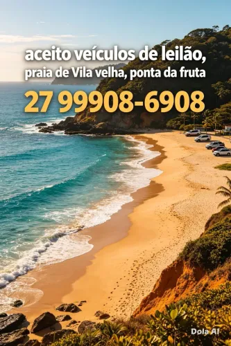 TERRENO NA PRAIA DE PONTA DA FRUTA - VILA VELHA/ES, PARCELO, PEGO VEICULOS DE LEILÃO <br><br>