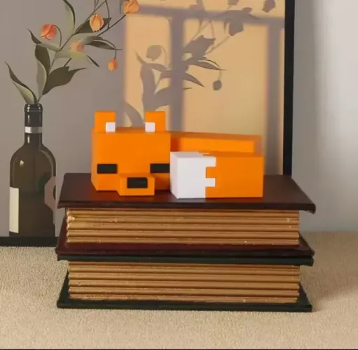 Raposa Decorativa Do Minecraft