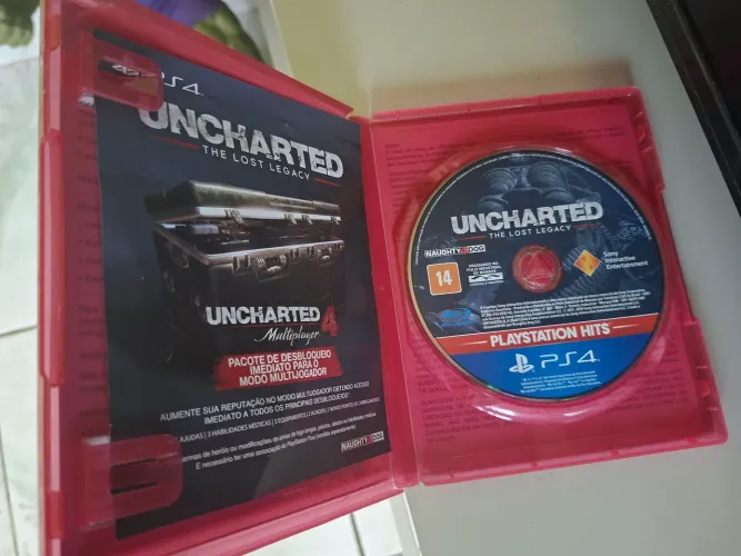 Jogo Uncharted the lost legacy ps4