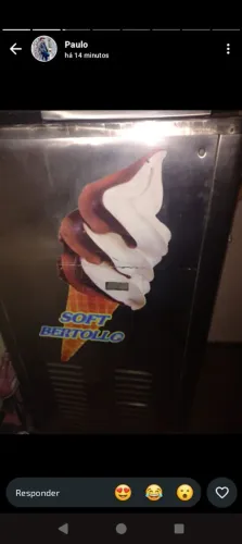 Máquina de sorvete ?