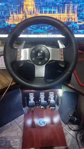 Logitech G27 Completo + Pedais Invertidos