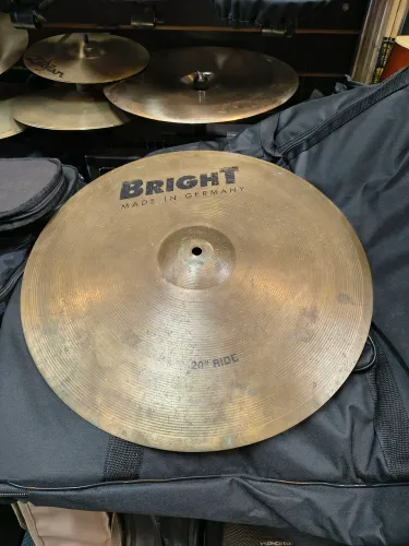 Prato Ride Bright made in germany 20" polegadas usado em boas condições 