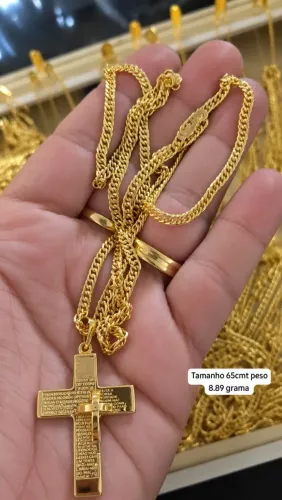 Corrente Ouro 18K, 65cm, 8.89g