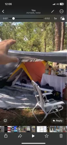 Barraca camping 2 pessoas