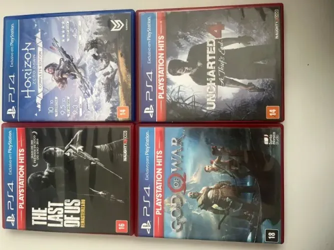 jogos PS4 - Não troco.