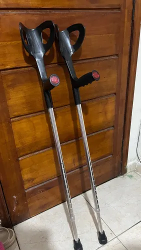 Muletas em alumínio