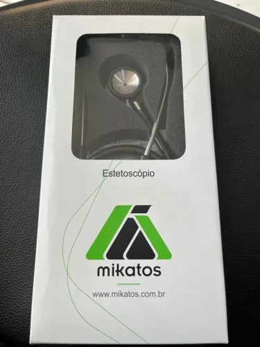 Estetoscópio Adulto Duplo em Aço Inox - Mikatos Missouri
