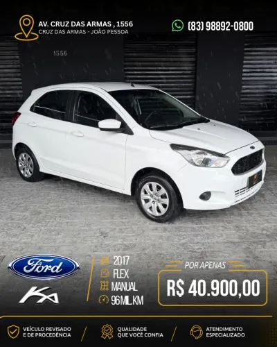 Ford KA 1.0 Se/se Plus Tivct Flex 5P 2017