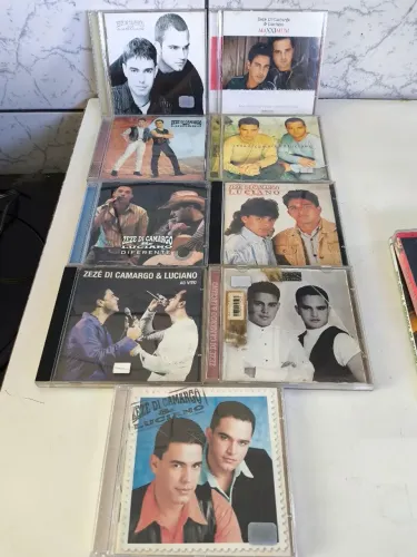  cd Zezé di Camargo e Luciano para colecionadores (9 unidades) USADO 