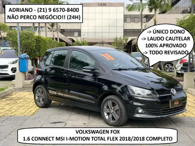 Volkswagen Fox Connect I Motion 1.6 Flex 8V 5P 2018
