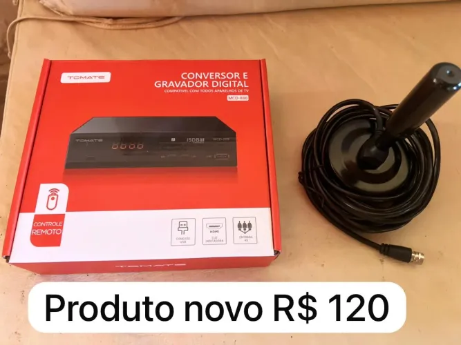 Conversor digital + antena