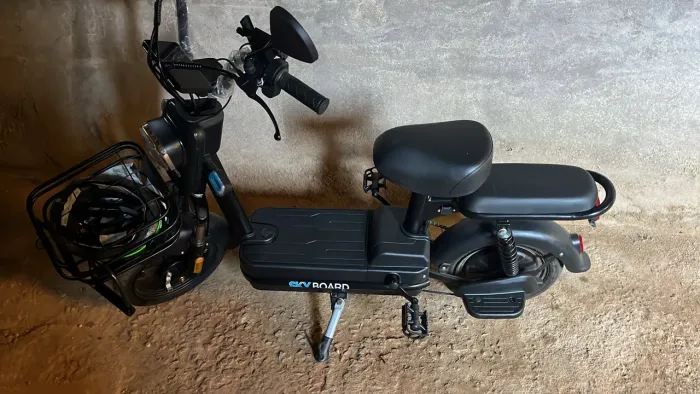 Bicicleta elétrica 500w nova