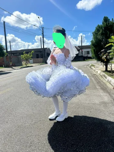 Vestido noiva junina