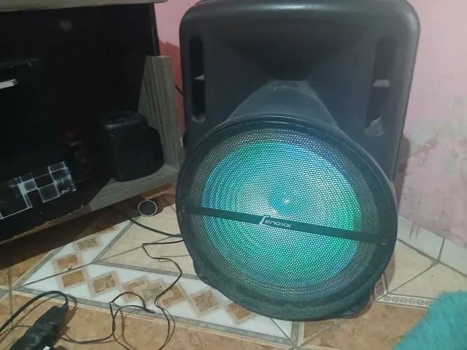 Caixa de som lenox 300 vts auto fante de 12