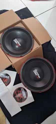 2x Woofers Bomber Atrack 2.5K 12" 4 Ohms