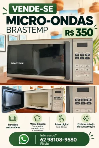 Microondas Brastemp