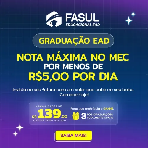 Cursos EAD: Graduação, Pós e Cursos Livres