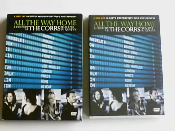 DVD DUPLO THE CORRS ALL THE WAY HOME A HISTORY OF THE CORRS PLUS LIVE IN GENEVA O MELHOR