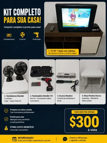 Vendo todos esses itens 