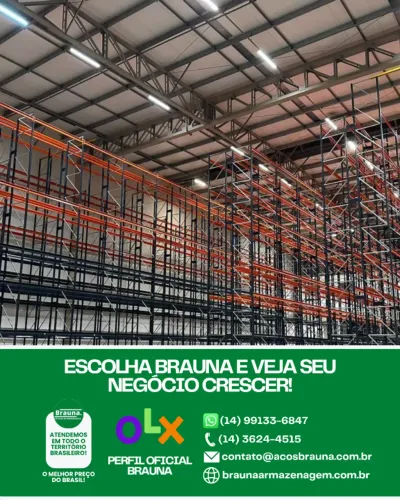 Estantes para Melhor Aproveitamento - Porta Pallet