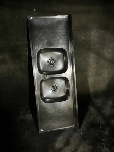 Pia inox 2 Cubas 