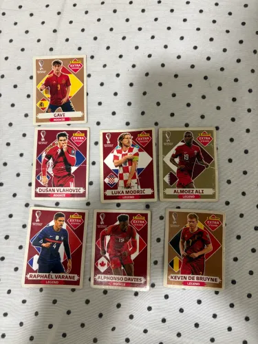 Figurinhas Legends Copa de 2022