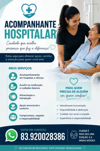 Acompanhante hospitalar 